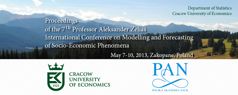 International Conference on Modelling and Forecasting of Socio-Economic Phenomena